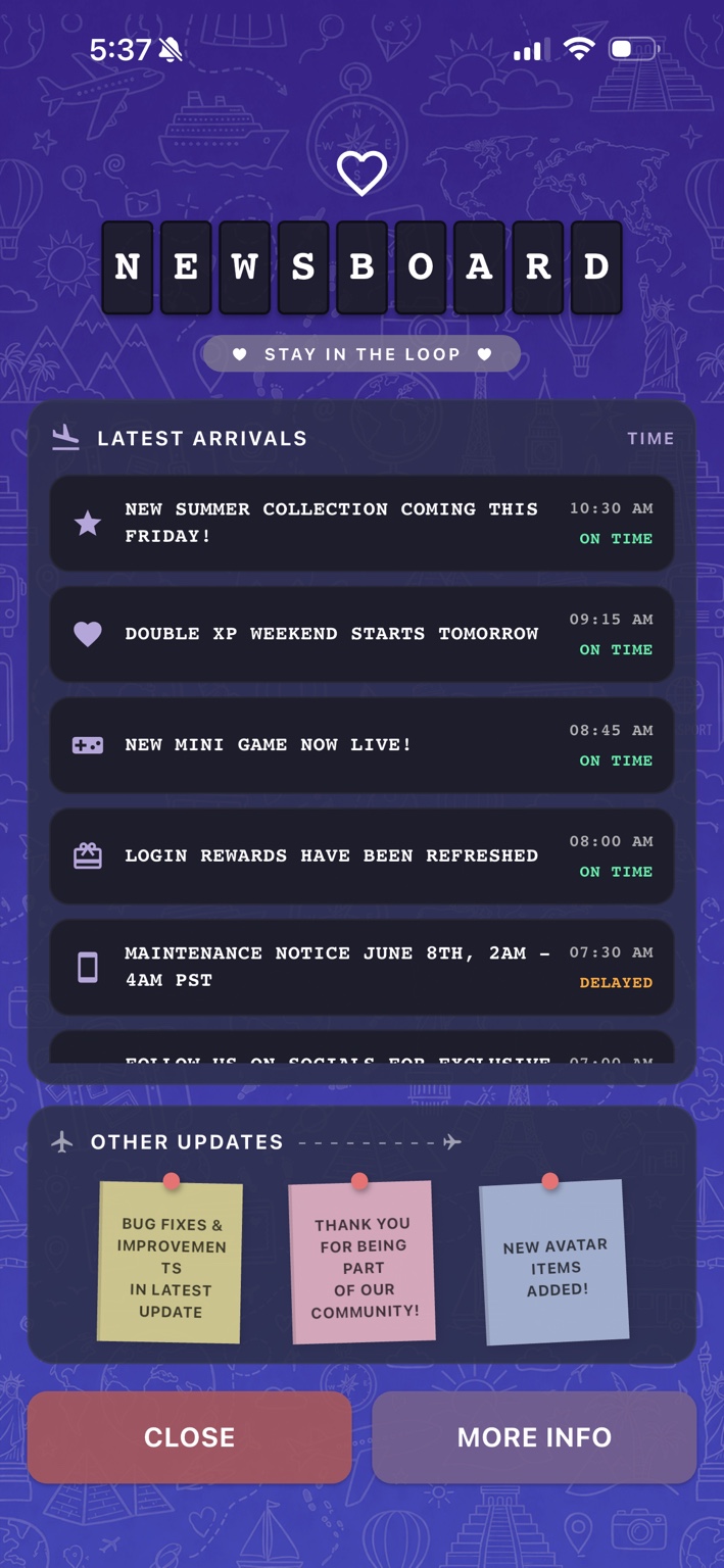 Newsboard